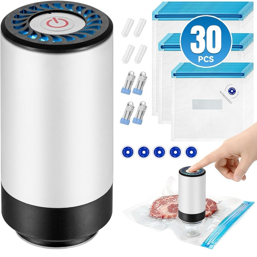 Handheld Vacuum Sealer Machine with Bags